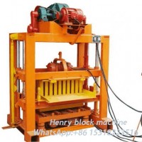 Germany Technology Qtj 4-40 Concrete Hollow Block Brick Making Machine Price